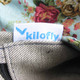 kilofly Bohemian Beaded Top Handle Cloth Handbag Shoulder Bag