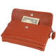 kilofly Women's Wristlet Soft Leather Clutch Handbag + kilofly Money Clip