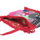 kilofly Colorful Fish Drawstring Crossbody Bag + Owl Coin Purse Pouch Set, Small