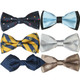 kilofly Pre-tied Adjustable Boys Baby Neck Bow Ties Mixed Value Pack, Set of 6
