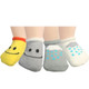 KF Baby Non-Skid Low Cut Cotton Socks Value Pack [6 Pairs], Infant to Toddler