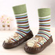 KF Baby Toddlers Boys Girls Non-Skid Slipper Socks Value Pack [3 Pairs]