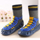 KF Baby Toddlers Boys Girls Non-Skid Slipper Socks Value Pack [3 Pairs]