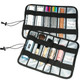 kilofly Universal Cable Organizer Bag Travel Case (Pack of 2), Large Camo