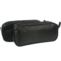 kilofly Universal Cable Organizer Travel Pouch Bag Case, Nylon Mesh, Set of 2