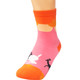kilofly Mix & Match Colorful Crew Socks Value Pack, 5 Pairs Set, Lovely Deer
