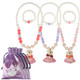 kilofly Princess Party Favor Jewelry Value Pack, Necklace & Bracelet, 3 Sets