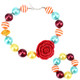 kilofly Princess Party Favor Jewelry Value Pack, Necklace & Bracelet, 4 Sets