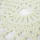 kilofly Crochet Cotton Lace Table Placemats Doilies Set, Oblong, 15 x 23 inch
