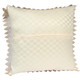 kilofly Decorative Vintage Lace Cushion Cover Pillow Case 15" x 15", Set of 2