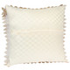 kilofly Decorative Vintage Lace Cushion Cover Pillow Case 15" x 15", Set of 2
