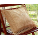 kilofly Decorative Vintage Lace Cushion Cover Pillow Case 15" x 15", Set of 2