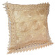 kilofly Decorative Vintage Lace Cushion Cover Pillow Case 15" x 15", Set of 2