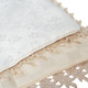 kilofly Decorative Vintage Lace Cushion Cover Pillow Case 15" x 15", Set of 2