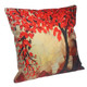 kilofly Home Decorative 3D Print Throw Pillow Cover Case, 18" x 18" [Set of 2]