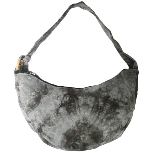 kilofly Bohemian Hippie Soft Cloth Crossbody Shoulder Bag, Adjustable Strap