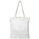 kilofly Cotton Canvas Shopping Tote Shoulder Bag + Matching Pouch Combo Set