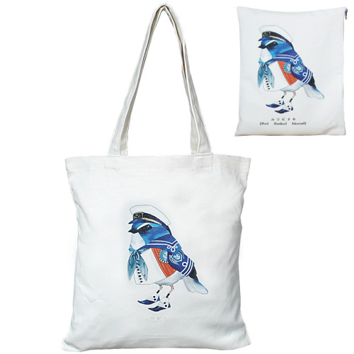 kilofly Cotton Canvas Shopping Tote Shoulder Bag + Matching Pouch Combo Set