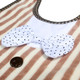 KF Baby Boys Girls Large Super Absorbent Dress Up Bowtie Bibs, Value Pack of 4