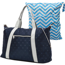 KF Baby Large Capacity Diaper Bag Organizer 21" + Diaper Wet Dry Bag Value Combo