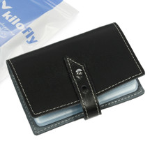 kilofly Credit Business Card Holder Name Card Case - Leather