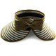kilofly Roll Up Wide Brim Sun Visor Hat - for Girls