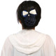 kilofly 4pc Women's Two-Way Snood Net Bow Barrette Hair Clip Bun Cover Set