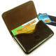 kilofly Business Card Holder - Flip Style, with kilofly Mini Gift-for-You Card