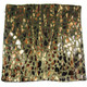 kilofly Home Decorative Throw Pillow Cover, 18" x 18", Value Combo [Set of 2], Speckles Black & Dark Green, with kilofly Refrigerator Magnet