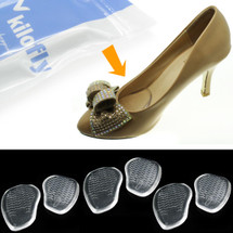 kilofly Silicone Cushion Shoe Insoles - Front [Set of 3]