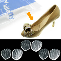 kilofly Silicone Cushion Shoe Insoles - Front [Set of 3]