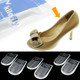 kilofly Silicone Cushion Shoe Insoles - Heel [Set of 3]