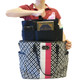 KF Baby Diaper Bag Insert Stroller Organizer, w/ Handle & 2 Attachable Straps