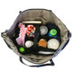 KF Baby Diaper Bag Insert Stroller Organizer, w/ Handle & 2 Attachable Straps