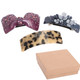 kilofly 3pc Classic Hair Clip Barrette Ponytail Accent Pin Value Pack + Gift Box