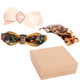 kilofly 3pc Classic Hair Clip Barrette Ponytail Accent Pin Value Pack + Gift Box