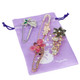 kilofly 4pc Womens Fashion Novelty Brooch Jewelry Charm Pins + Gift Pouch Set