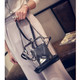 kilofly Women's 2-in-1 Transparent Clear Bag Shoulder Crossbody Purse + Wallet