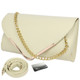 kilofly Women's Fashion Purse Party Clutch Shoulder Bag Envelope Strap Handbag