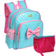 kilofly Kids Preschool Kindergarten Little Girl School Backpack + Zippered Pouch