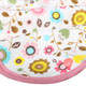 KF Baby 4pc Soft Waterproof Cotton Absorbent Wrap Snap Lock Drooler Bibs Set