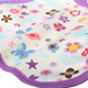 KF Baby 4pc Soft Waterproof Cotton Absorbent Wrap Snap Lock Drooler Bibs Set