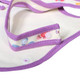 KF Baby 4pc Soft Waterproof Cotton Absorbent Wrap Snap Lock Drooler Bibs Set