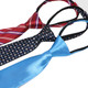 kilofly 3pc Pre-tied Adjustable Zipper Tie Kids Neck Strap Boys Baby Necktie