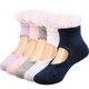 KF Baby Girl Lace Cotton Soft Sandals Summer Socks, 5 Pairs, Infants to Toddlers