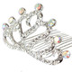 kilofly 6pc Princess Party Favor Crown Crystal Rhinestone Tiara Hair Comb Clip