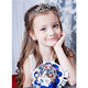 kilofly 6pc Princess Party Favor Crown Crystal Rhinestone Tiara Hair Comb Clip
