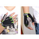 kilofly Breathable Half Finger Padded Cycling Biking Sport Gloves, 2 Pairs Set