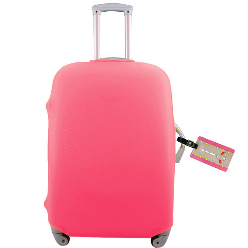 kilofly Travel Suitcase Trolley Case Protective Cover 18 - 30 inch + Luggage Tag