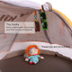 kilofly Baby Toddler (Medium) Instant Pop Up UPF 35+ Travel Beach Tent + 2 Pegs